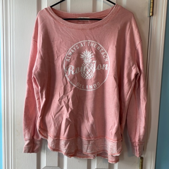 Ron Jon Tops - 🌟Distressed Fleece Ron Jon WILL TAKE ANY OFFER🌟